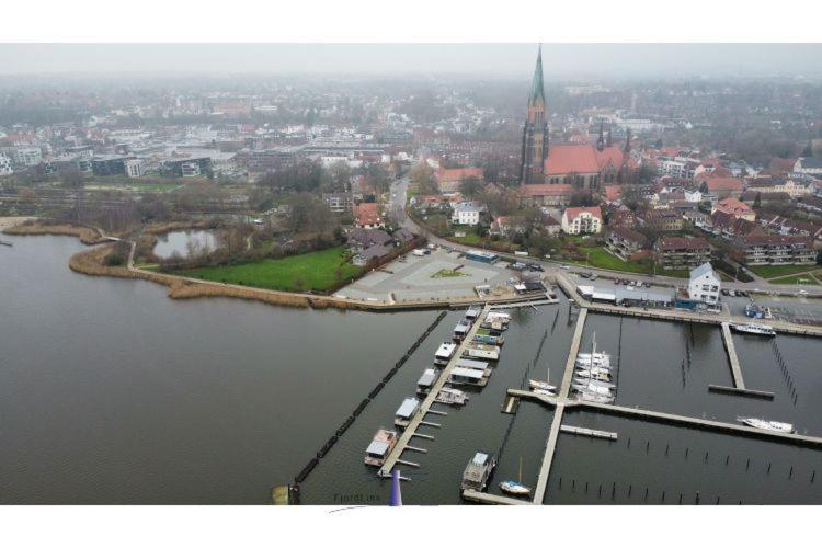 Hausboot Fjord Ankerplatz Mit Biosauna In Schleswig Extérieur photo